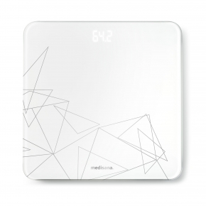純白幾何體重計 PS437